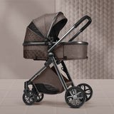 High landscape baby stroller