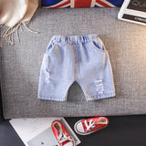  Little Explorer Denim Shorts– Boys & Girls Summer Denim Shorts