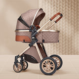 High landscape baby stroller